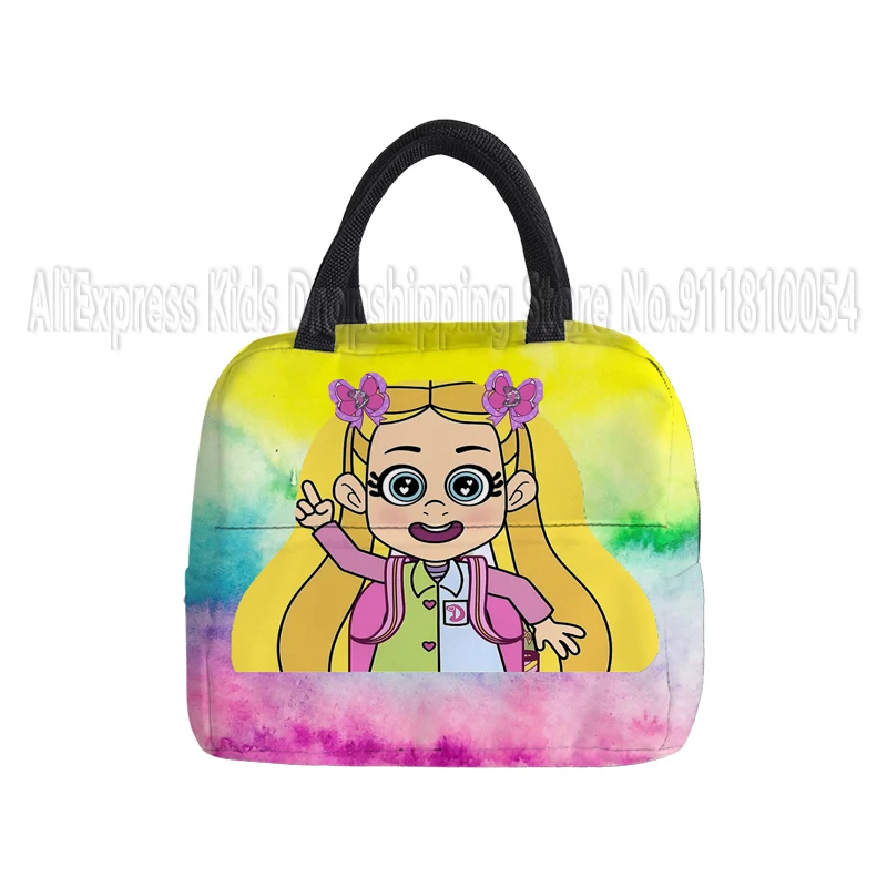 Diana And Roma Show Cooler Bags Kids Nurse Insulated Lunch Bag for School Office Nursing Portable Thermal Cooler Lunch Box 3