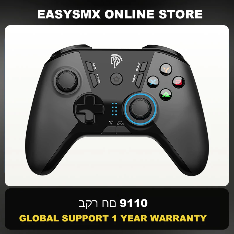 Easysmx 9110 Wireless Gamepad Joyctick, Controller Di Gioco Per Pc Per Pc, Ps3, Android Tv, Tv Box, Computer