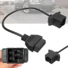 NEW For Chrysler/Jeep/Dodge 6pin To 16Pin OBD2 Convert Adapter Cable Auto Car Code Reader Diagnostic Adapter Connector Wire Tool 6
