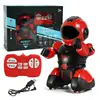Intelligent RC Robot Kids Toy Programming Infrared Remote Control Robots with LED Light Toys for Boys Children Christmas Gifts 5