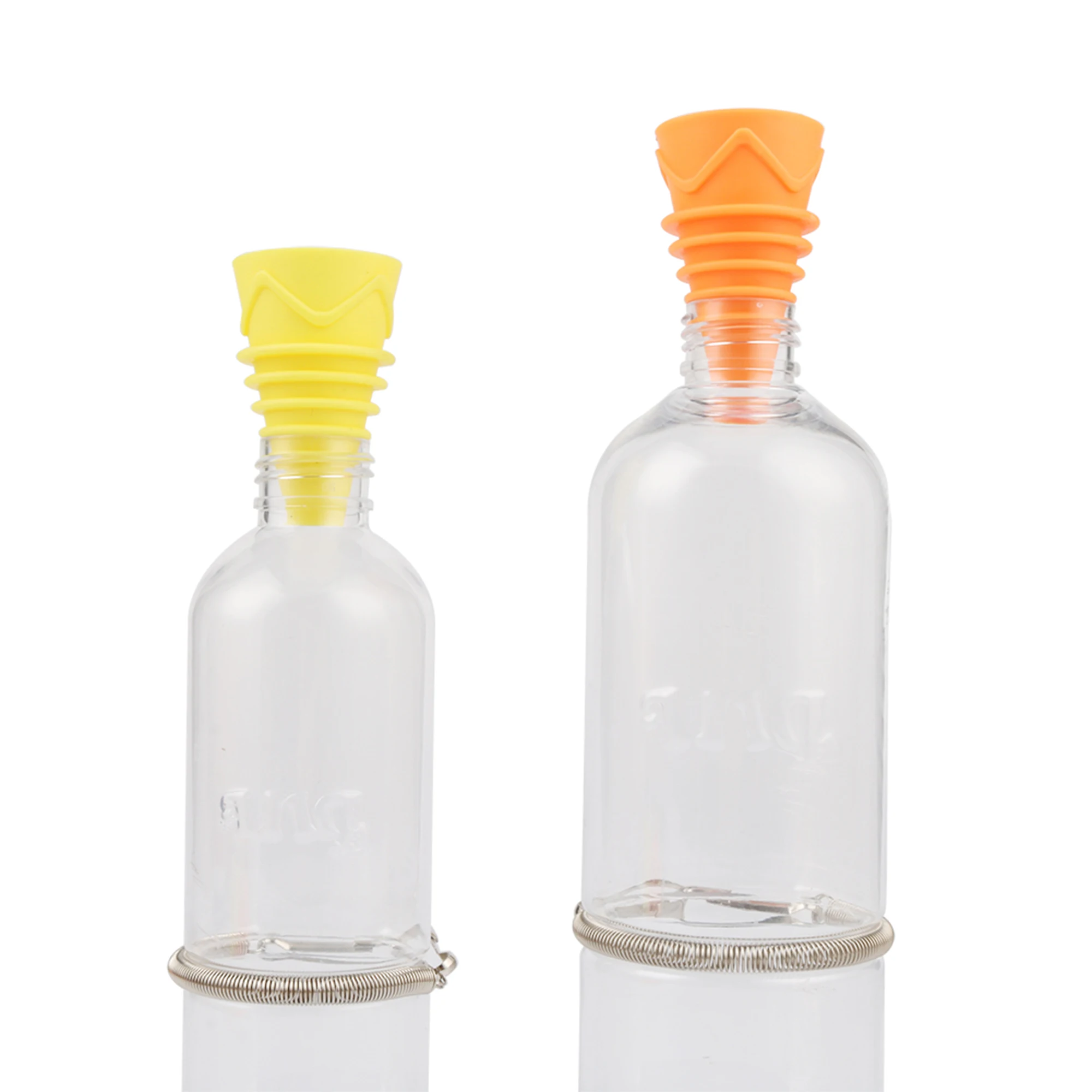 Indoor Outdoor Fruit Fly Trap Outdoor Reusable Trap Flexible Rubber Catching Funnel Fits Most Wine by Glass, Indoor Fly