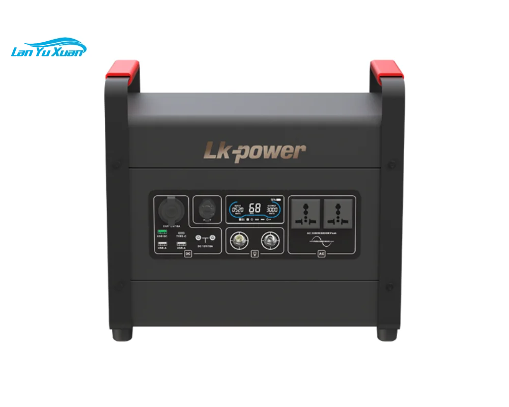 Centrale Elettrica Portatile A Batteria Da 3000 Watt Con Inverter