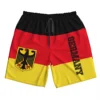 2023 Summer Polyester Germany Country Flag 3D Printed Men's Board Shorts Beach Pocket Running Summer Pants 1