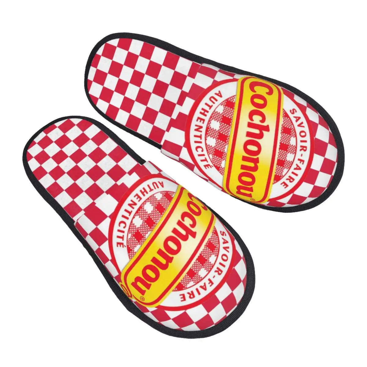 

Custom Cochonou Memory Foam Slippers Women Soft Warm House Slippers