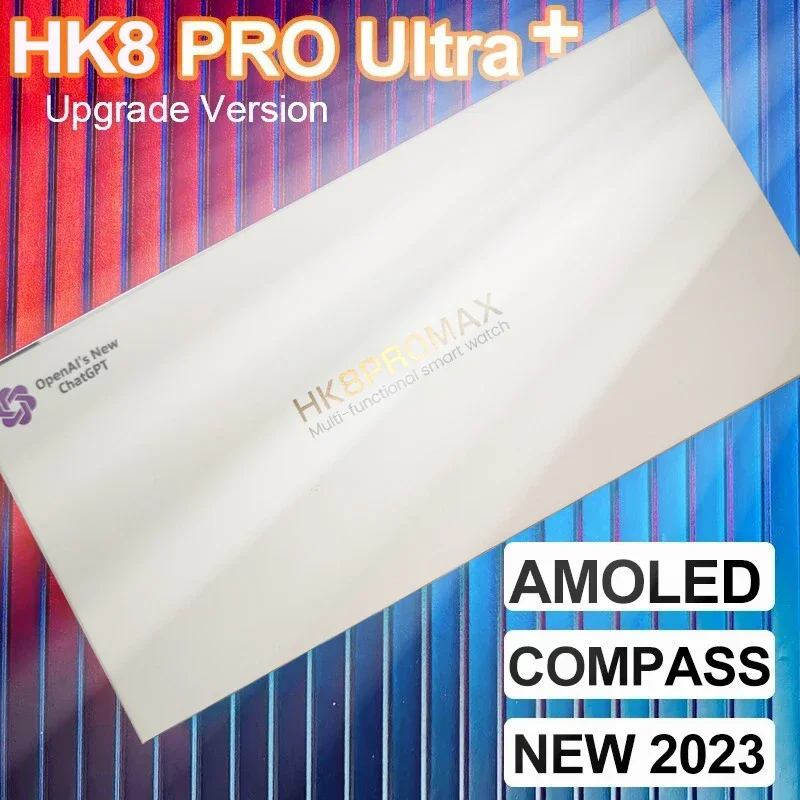 

Смарт-часы HK8 Pro MAX Gen2 женские, 49 мм, 2,12 дюйма, Amoled экран