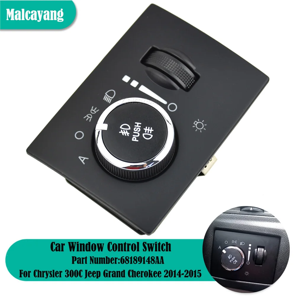 

Высококачественные Новые Противотуманные фары Switchs 68189157AA для Chrysler 300C 2006-2007 Jeep Grand Cherokee 2014-2015
