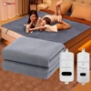 Electric Blanket 220V Heated Mattress Pad Thicker With Controller Fast Heating Body Warmer For home Blanket Heater 1