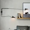 Nordic rotating long pole LED wall lamp creative lighting fixture for living room, bedroom, dual head lighting wall lamp 3