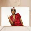 Singer Bruno Mars Doo-Wops & Hooligans Floor Mat Bedroom Kitchen Door Bath House Super Absorbent Foot Non-slip 6
