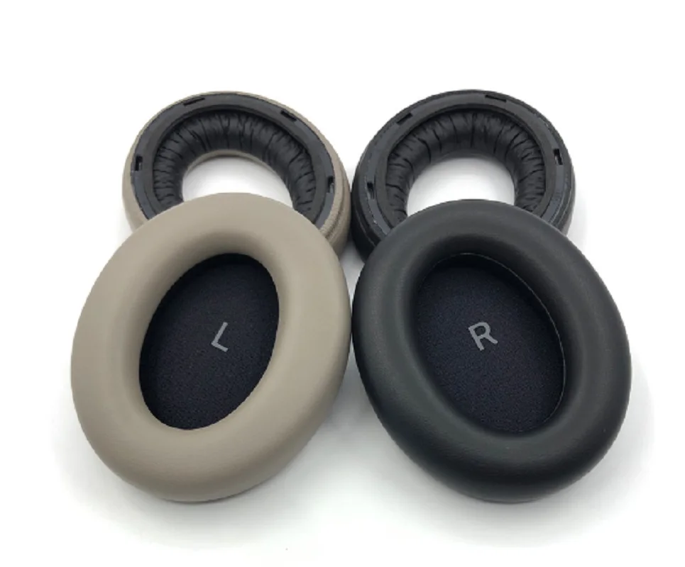 Genuine sheepskin Ear pads for Sennheiser MOMENTUM 4 Wireless Headphones replacement MOMENTUM4 Ear cups Ear covers Earmuffs
