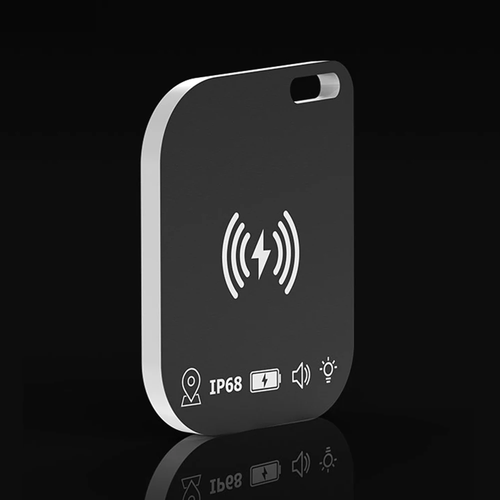 Wireless Charging Smart Tag Wallet Tracker Waterproof Works for Apple Find My Ultra Thin Tracker for Effortless Wallet Tracking