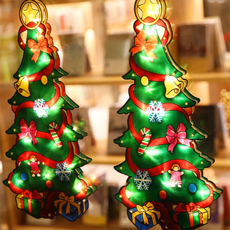 DecorateYourWindowswithLEDSuctionCupChristmasLightsfora