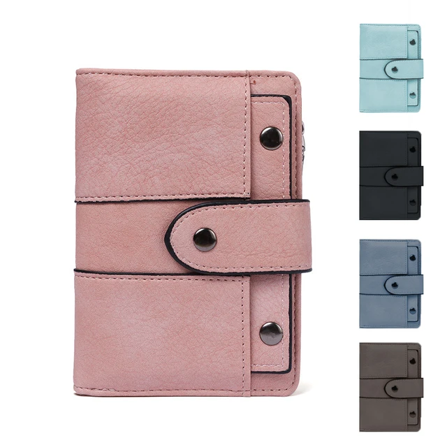 Women Wallet Simple Retro Rivets Short Wallet Coin Purse Card Holders  Handbag for Girls Purse Small Wallet Ladies Bolsa Feminina - Price history  & Review, AliExpress Seller - Shop2944120 Store