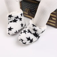 0-18M Snow Boots Winter Baby Fashion Warm Boots Boy Girl Cartoon Printed Boots Baby Villus Warm Boots 6