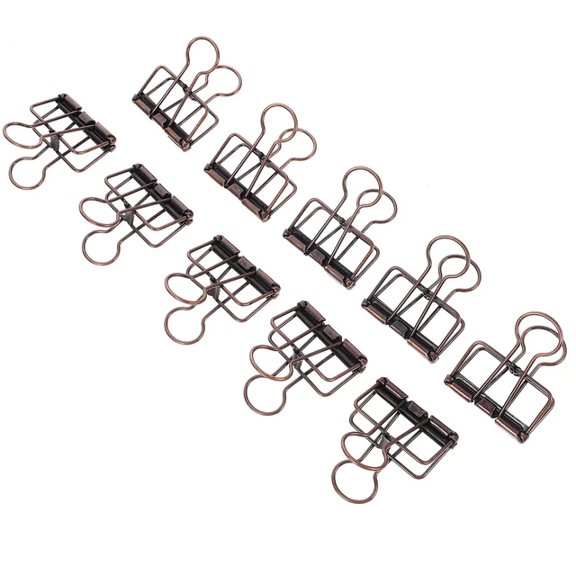 12 Pcs/Box Large Binder Clips , Big Paper Clamps Clips For Office  Supplies,Black Binder Clips - AliExpress