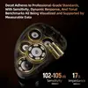 KZ Decet Wired Headphones In Ear HiFi 10-Driver Array Dynamic Monitor Earphones 4-gear Electronic Tuning Switch Earbuds Custom 6