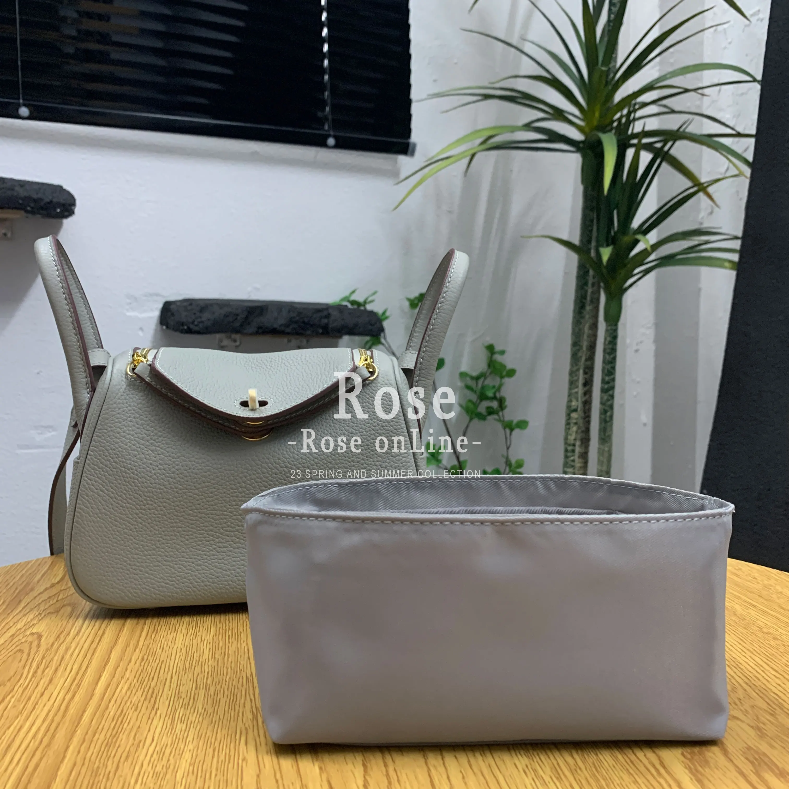 Nylon Insert Organizer Bag For Lindy Handbag Mini 26 30 34Makeup Women's Tote Travel Inner Portable Cosmetic Storage Bags,Custom