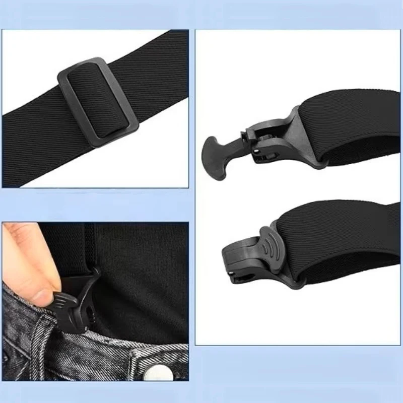 4 Strip suspenders in use - casual