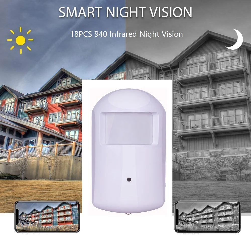 صورة مقربة لقدرة الرؤية الليلية للكاميرا