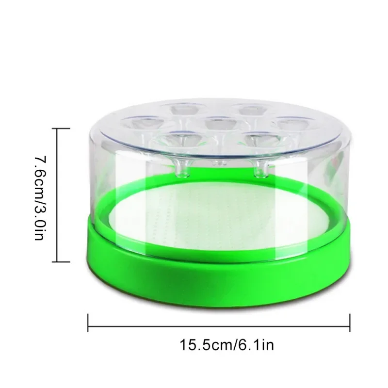 1pc repable טיסה מלכודת חיצונית צרעה לטוס מלכודת שומר שומר שומר על כלוב ציוד הביתה חרק לדחות שליטה לוכד