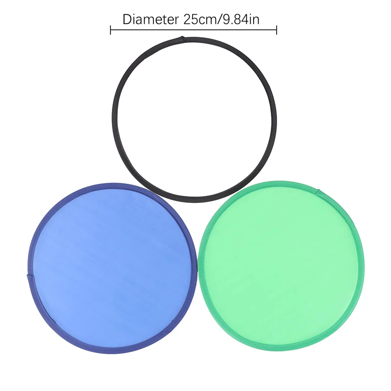 Portable Collapsible Flying Disk Colorful Pocket Foldable Flying Disc Fans For Party Favors Summer Outdoor Toys