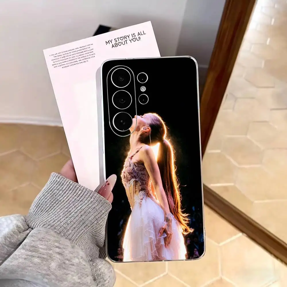 Ariana G. Grande Petal Silicone Soft Phone Case Cover