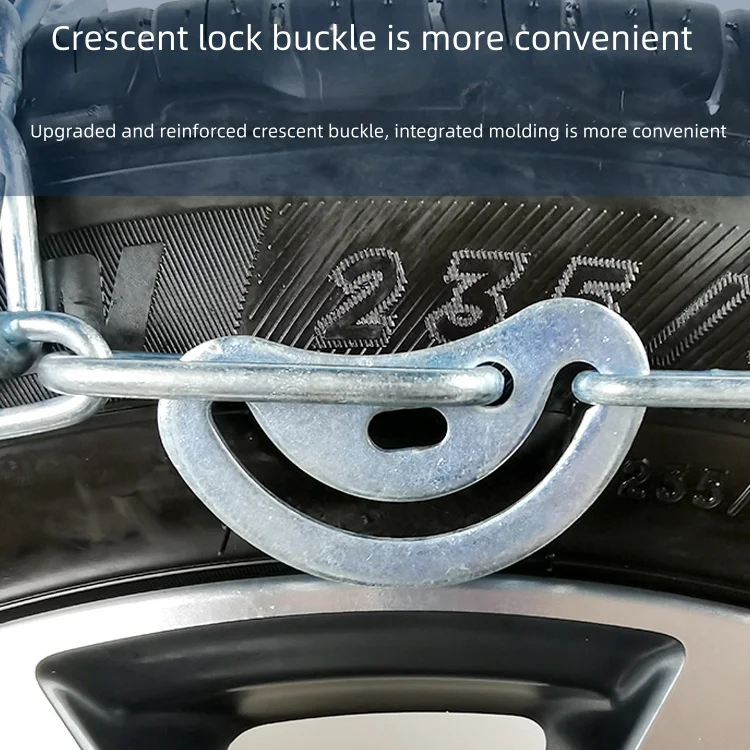 Chinese Production And Delivery Of Sedans Suv Pickup Trucks Chain Chains No Need For Jacks Thick Anti-Skid Snow Chains