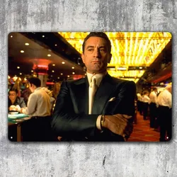 Vintage Casino Movie Collectible Metal Poster Sign - Aluminum 14x20cm (Aluminum sign)
