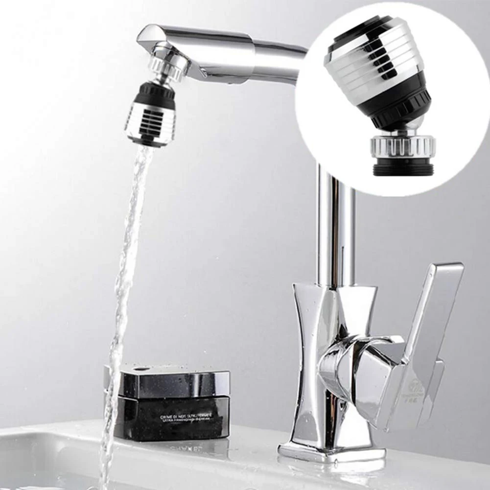 

360 Rotate Kitchen Faucet Tap Aerator Water Diffuser Bubbler Saving Filter Swivel Adjustable Shower Head Nozzle Tap Connector