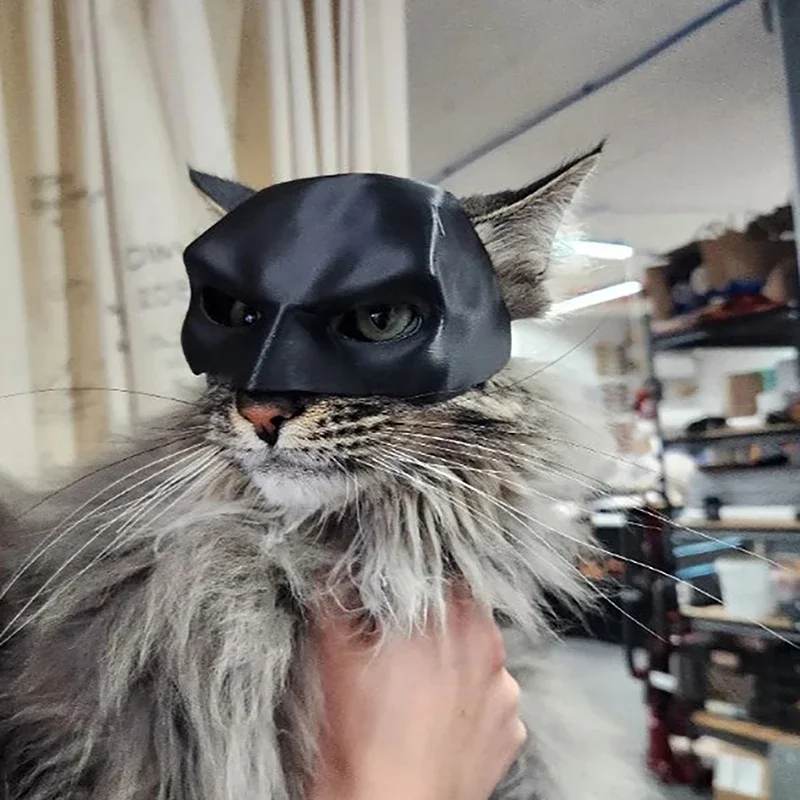 Bat Cat Mask Pet Toys Multiple Sizes Three Colors pet mask cat interactive toys cat bat mask