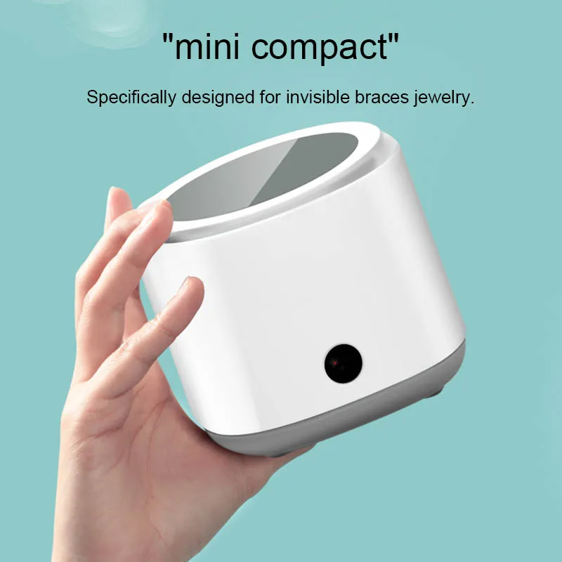 Bretelle Ultra Sonic Cleaner Ultrasuoni Sonic Wave Cleaning Machine Occhiali Gioielli Watch Denture Washer Bath Tank Basket 110V/220V