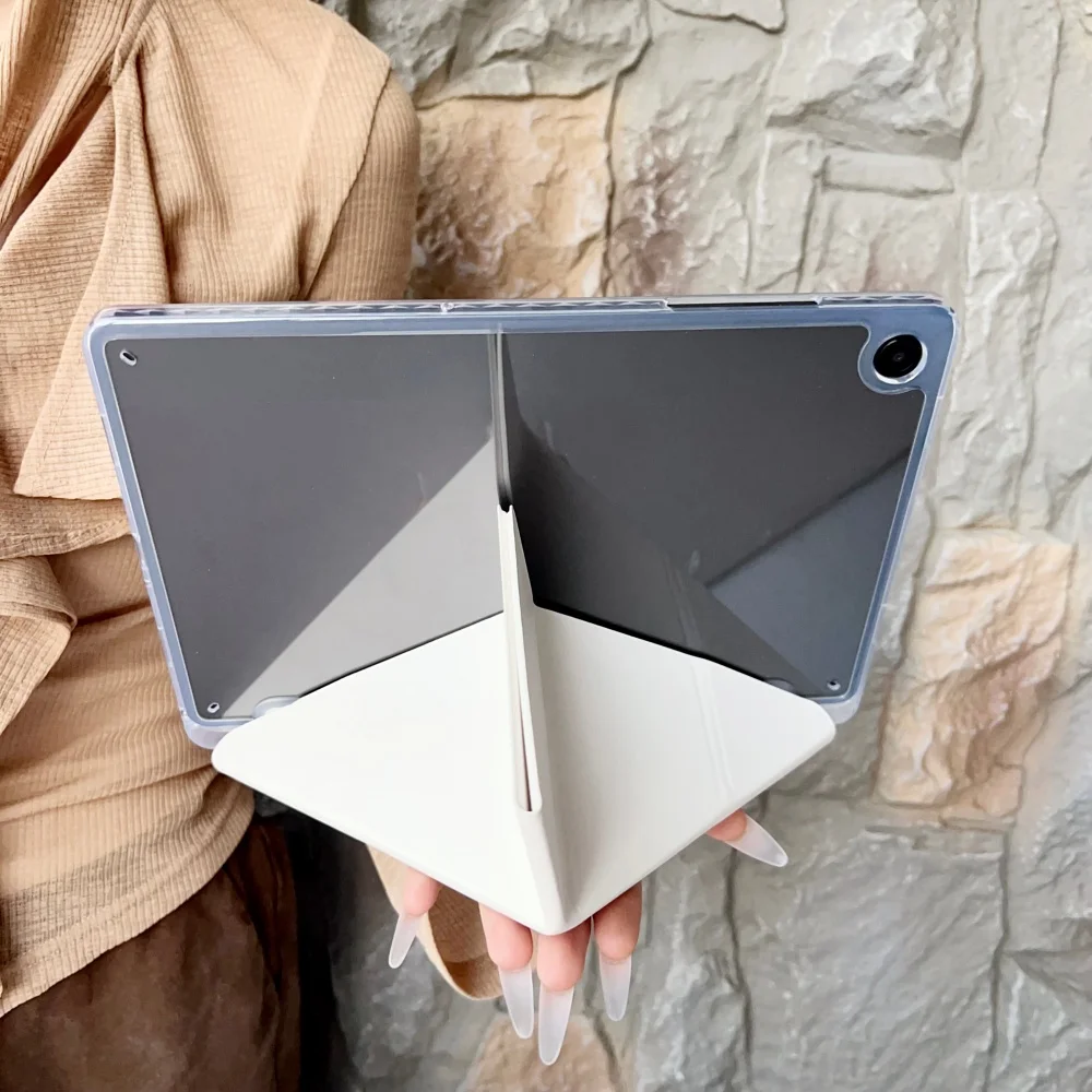 Universal Tablet Protective Cover with Pen Holder and Y-Shaped Folding Design