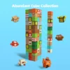 Magnetic Building Blocks Super Mario Toddler Toys for Boy Girl 3+ Build Magnet Cube STEM Game Sensory Christmas Gift for Kid Set 4
