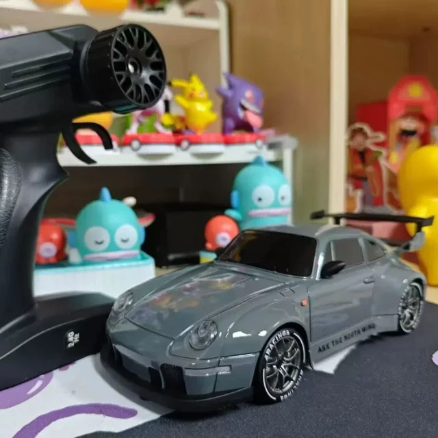 Rc Remote Control Car Entry-Level Drift Car Full-Size Mini Radio High-Speed Car 993 Limited Edition Liquid Silver Boy Toy Gift 5