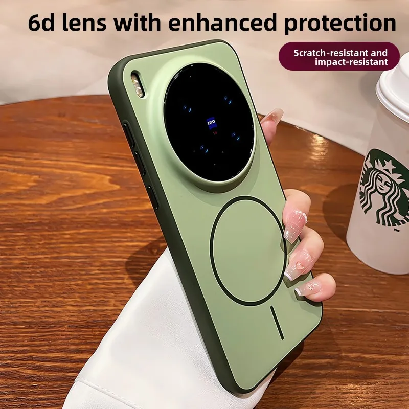 Premium Magnetic Acrylic Phone Case - Sleek and Durable Protective Cover
