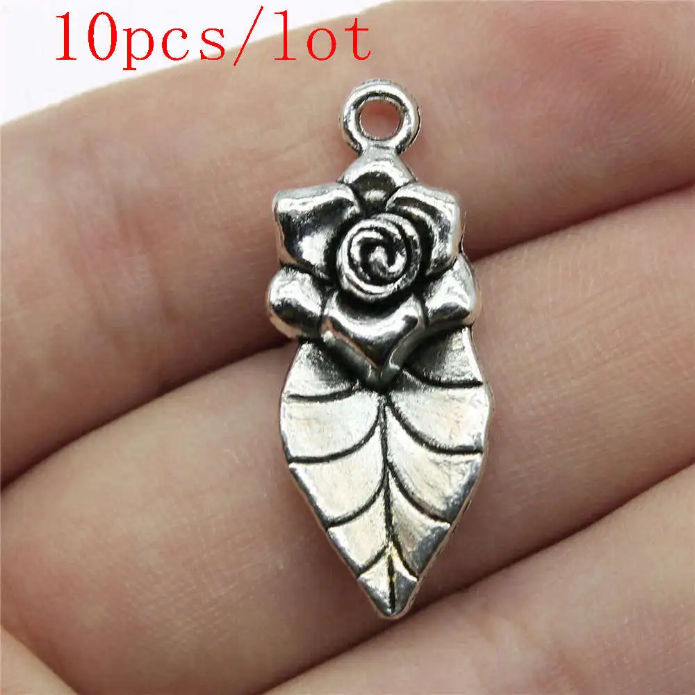 

Charms For Jewelry Making Hollow Leaves Pendant Diy Crafts Accessories