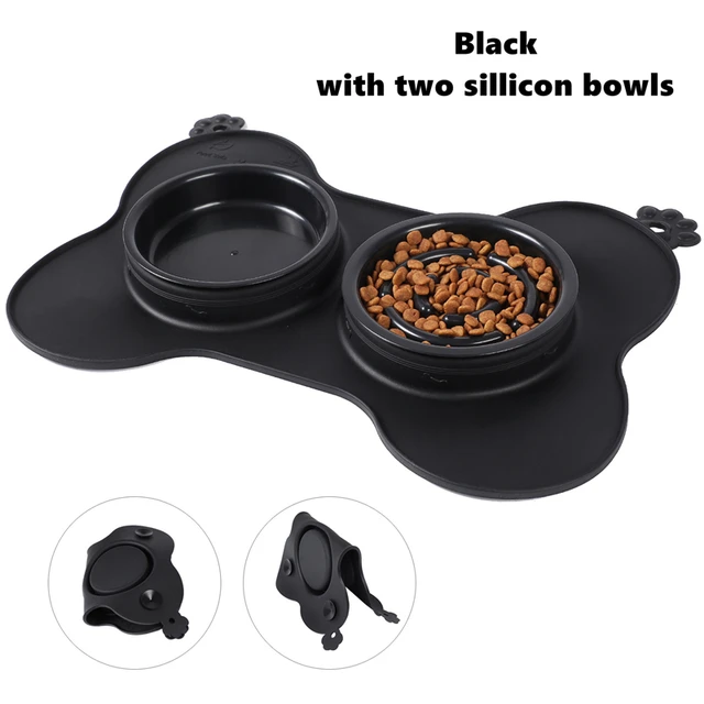 Slow Feed Bowl Black