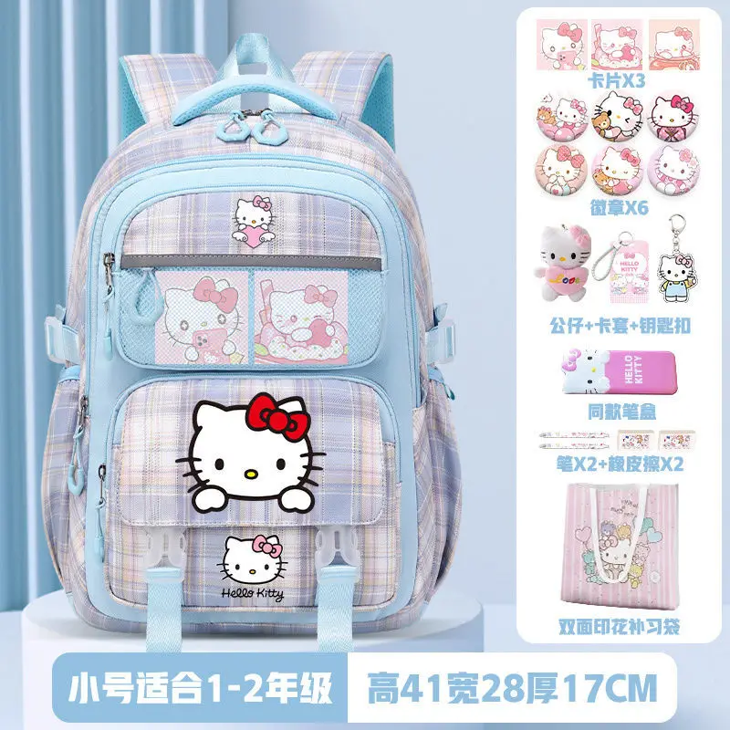 

Sanrio New Hellokitty Student Large Capacity Schoolbag Girl Hello Kitty Children Backpack