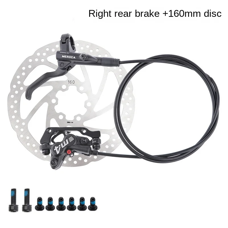 マウンテンバイク用油圧ディスクブレーキ,MEROCA-M4,4ピストン,mt420