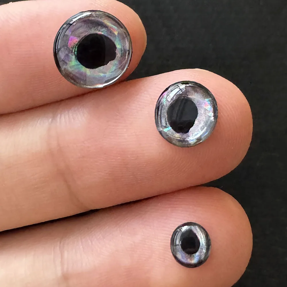 Description Picture 6 of itemFishing Lure Eyes 3D Holographic 5.5mm 6mm 7.5mm 9mm 11.5mm DIY Simulation Color Eyeball Artificial Bait Fly Fish Eye Sticker