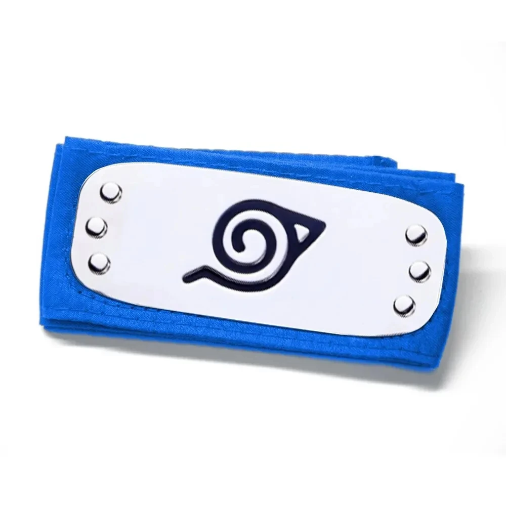 Naruto Headband Bandai Naruto Headband Cosplay Anime Akatsuki Kakashi Uchiha Sasuke Headband Logo Cosplay Costume Accessories