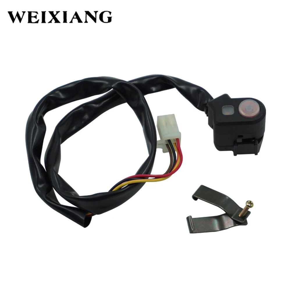 

Motorcycle Buttons Engine Electronic Start Stop Kill Switch Button With Indicator Light For HONDA CRF250 CRF450 2013-2017