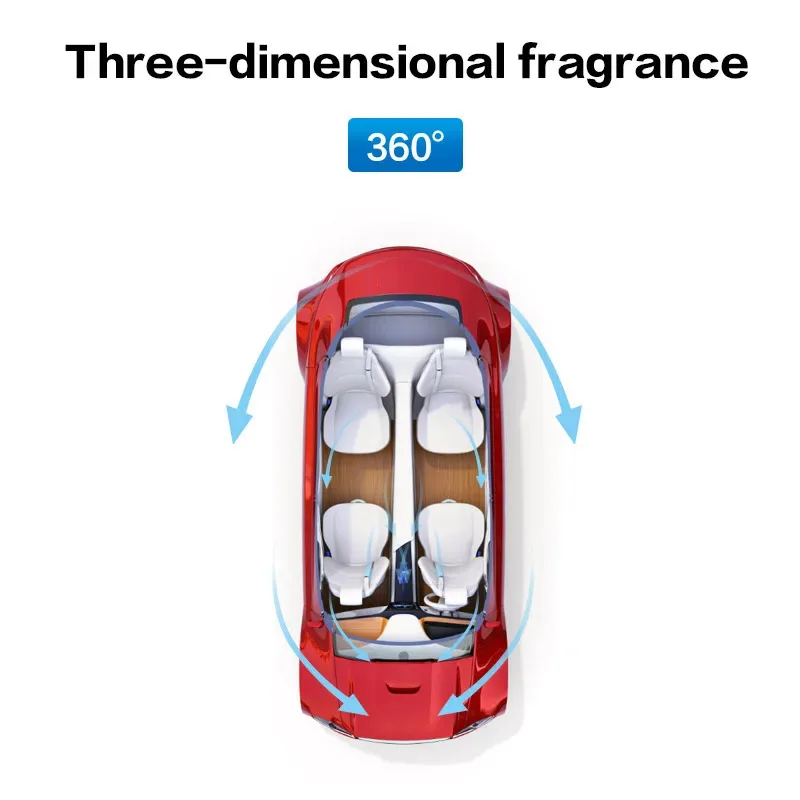 20/10/5pcs Car Air Freshener Flat Vent Clip Replacement Fragrant Cotton Pad Perfume Perfume Perfume Car Purifier Accessories