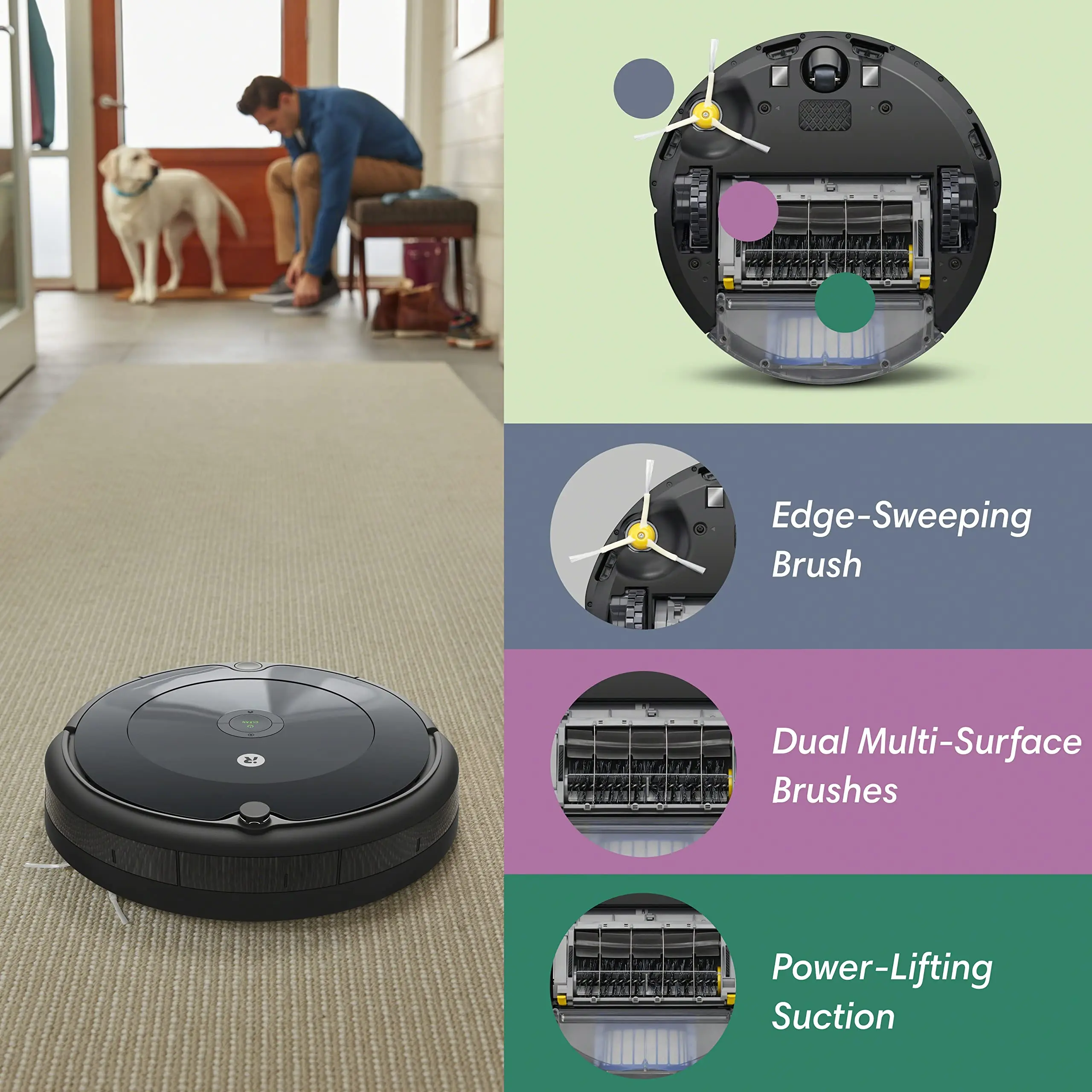 IROBOT ROOMBA 694 ロボット掃除機 リモコン付き 充電式 ルンバ ルンバ ロボット掃除機 ルンバ694 R694060 iRobot社