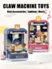 Kids Fun Mini Doll Grabbing Machine Doll Scratching Machine Children's Toy Clip Doll Twister Girl Boy Christmas Birthday Gift 1