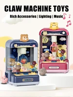 Kids Fun Mini Doll Grabbing Machine Doll Scratching Machine Children's Toy Clip Doll Twister Girl Boy Christmas Birthday Gift 1