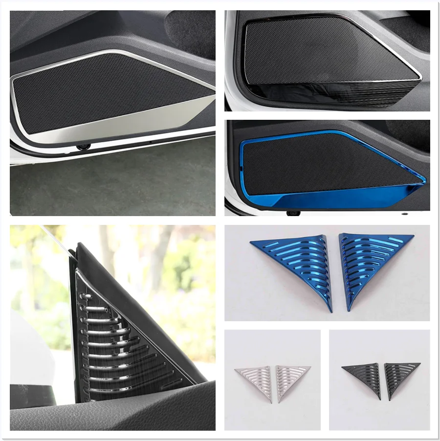 Per Vw Volkswagen Arteon 2018-2021 Altoparlante Per Portiera Dell'Auto Sound Chrome Speaker A Air Cover Trim
