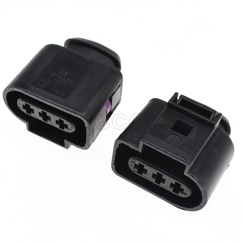 Connettore Auto 1J0973735 - Set Da 10 Pins Femmina 3,5 Mm Per Cablaggi, Nero