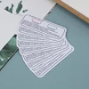 10pcs/set Light Test Cards UVA UVC Test Cards Light Wavelength Indicator Cards Accessories 3