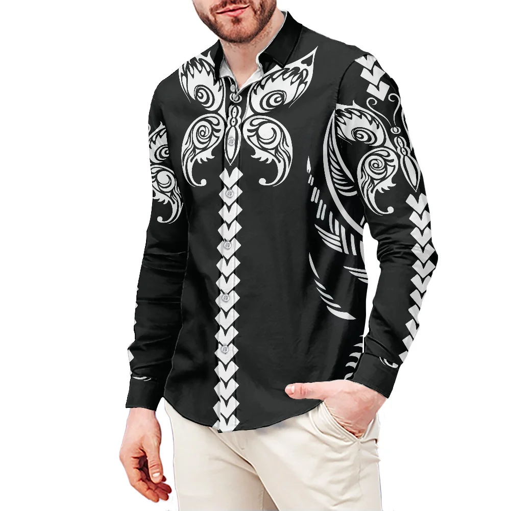 Noisydesigns 3D Custom Men's Long Sleeve Shirt Casual DIY Logo Pattern Name 2022 Plus Size 4XL For Party Travel Dropshipping button up short sleeve shirts & tops Shirts